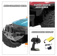 HKM-764243 1:12 Scale Alloy Radio Control Off-Road Climbing Car Toy for Indoor and Outdoor Use