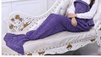 HKM-764243 Polyester Mermaid Tail Knitting Sleeping Blanket - Cozy 600g Size 13 in Color 4