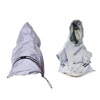 HKM-764307 Reflective Waterproof Raincoat for Pets - Available in Lemon Yellow and Grey, Sizes XS to XL