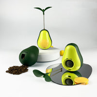 HKM-764435 Multifunctional Food Leakage Toy Tumbler Avocado Cat Toy