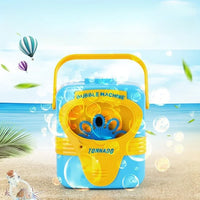 HKM-764499 Automatic Bubble Machine - Fun Radio-Shaped Bubble Maker for Kids 0-14 Years
