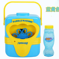 HKM-764499 Automatic Bubble Machine - Fun Radio-Shaped Bubble Maker for Kids 0-14 Years