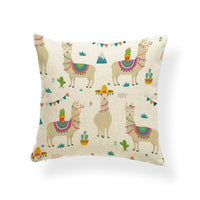 HKM-764499 Fashionable Digital Printing Polyester Cushion Pillowcase - 45x45cm, Multiple Designs Available