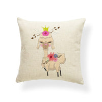 HKM-764499 Fashionable Digital Printing Polyester Cushion Pillowcase - 45x45cm, Multiple Designs Available