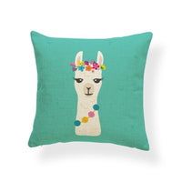 HKM-764499 Fashionable Digital Printing Polyester Cushion Pillowcase - 45x45cm, Multiple Designs Available