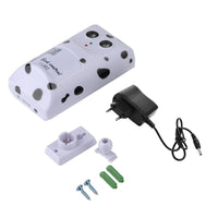 HKM-764499 Ultrasonic Anti-Barking Dog Repeller with 360-Degree Rotary Wall Mount