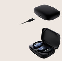 HKM-764563 Binaural Bluetooth Headset with Digital Display and Noise Reduction, Stereo Sound, USB Charging