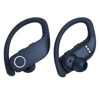 HKM-764563 Binaural Bluetooth Headset with Digital Display and Noise Reduction, Stereo Sound, USB Charging