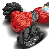 HKM-764627 Remote Control R/C Stunt Car with Gesture Sensor, Light & Music, Deformation Feature