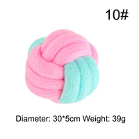 HKM-765139 Cotton Rope Knot Chew Toy for Dogs – Bite-Resistant Molar Toy