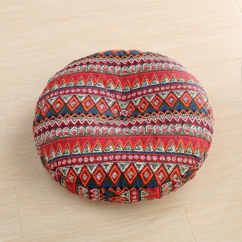 HKM-765203 Linen Floor Cushion in Various Colors and Sizes, Simple Modern Design