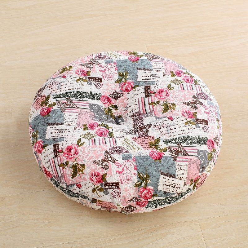 HKM-765203 Linen Floor Cushion in Various Colors and Sizes, Simple Modern Design