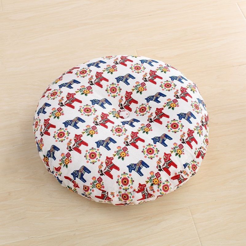 HKM-765203 Linen Floor Cushion in Various Colors and Sizes, Simple Modern Design