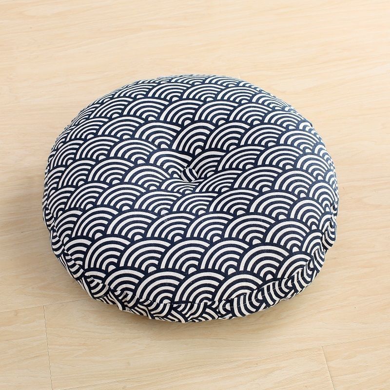 HKM-765203 Linen Floor Cushion in Various Colors and Sizes, Simple Modern Design