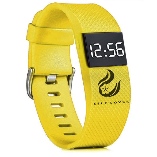 HKM-765331 Men's Waterproof Sports Watch with Silicone Strap and LED Display