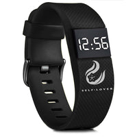 HKM-765331 Men's Waterproof Sports Watch with Silicone Strap and LED Display