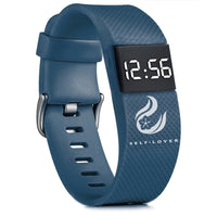 HKM-765331 Men's Waterproof Sports Watch with Silicone Strap and LED Display
