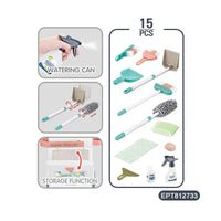 HKM-765651 Kids Pretend Play Cleaning Set - Battery Operated Simulation Toys for Ages 2-7