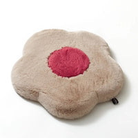 HKM-765779 Memory Foam Pet Cushion with Removable Cover, Velvet Soft Fabric, Small Dog & Cat Bed