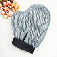 HKM-765907 Pet Bathing Gloves with Massage Brush for Easy Pet Grooming