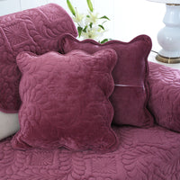HKM-766035 Plush Non-Slip Sofa Cushion for Living Room and Outdoor Use - 100% Polyester Fiber