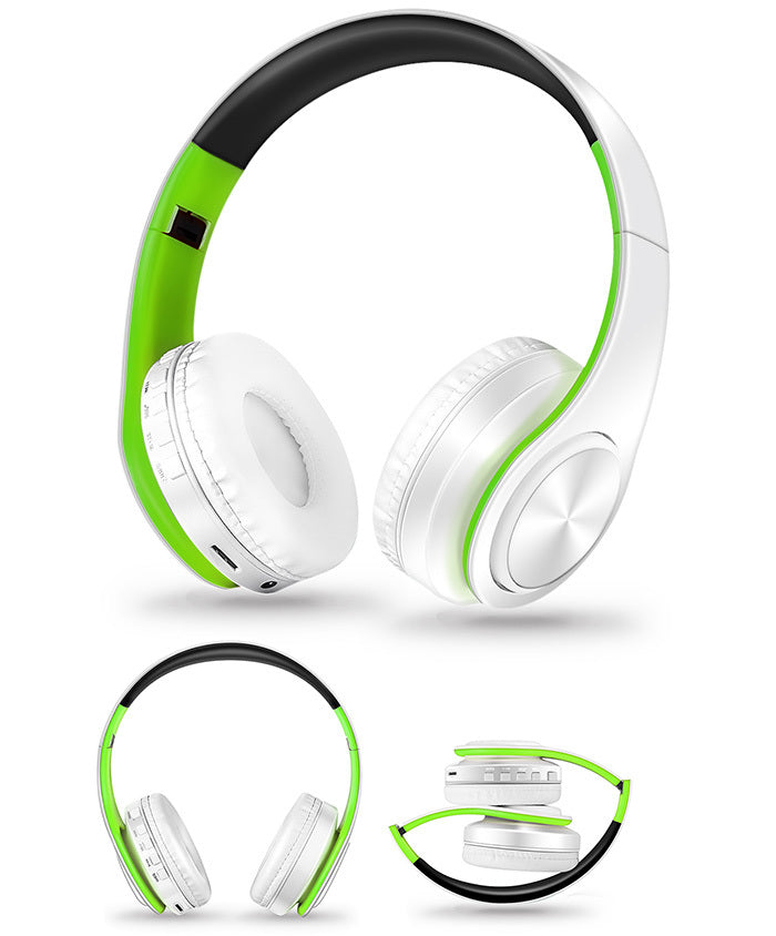 HKM-766035 Wireless Bluetooth Headset with Call Function, Stereo Sound, Multi-Point Connection, and FM Radio