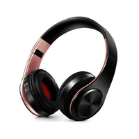 HKM-766035 Wireless Bluetooth Headset with Call Function, Stereo Sound, Multi-Point Connection, and FM Radio
