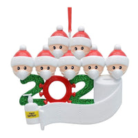 HKM-766099 Christmas-Themed Resin Pendant Ornaments - Unique Designs, 9x7.5cm, PVC Material
