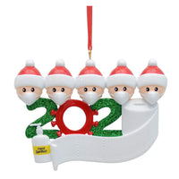 HKM-766099 Christmas-Themed Resin Pendant Ornaments - Unique Designs, 9x7.5cm, PVC Material