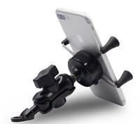 HKM-766227 Adjustable Aluminum Alloy Phone Holder for Motorcycles, Bicycles, and Electric Bikes