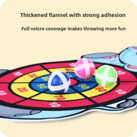 HKM-766227 Sticky Ball Dartboard Slingshot Toy for Kids - Fun Throwing and Shooting Game