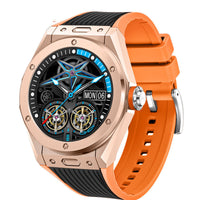 HKM-766483 Bluetooth Sports Smart Watch with Health Monitoring, Pedometer, and Music Storage - Multi-Language Support