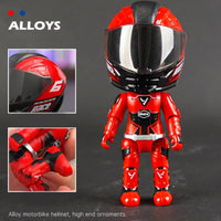 HKM-766611 Transforming Plastic Motorcycle Rider Figures for Kids - EPT Diecast Toys