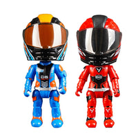HKM-766611 Transforming Plastic Motorcycle Rider Figures for Kids - EPT Diecast Toys