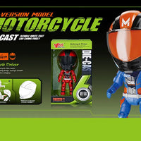 HKM-766611 Transforming Plastic Motorcycle Rider Figures for Kids - EPT Diecast Toys