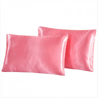 HKM-766803 Silk-Like Polyester Pillowcase for Enhanced Sleep Comfort