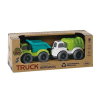 HKM-766931 Eco-Friendly Bioplastic Construction Toy Truck for Kids Aged 2-4 Years, EPT625176