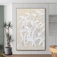HKM-767059 Handmade Acrylic Oil Painting - Abstract Wall Art for Living Room, Bedroom, and Home Office