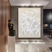 HKM-767059 Handmade Acrylic Oil Painting - Abstract Wall Art for Living Room, Bedroom, and Home Office