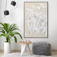 HKM-767059 Handmade Acrylic Oil Painting - Abstract Wall Art for Living Room, Bedroom, and Home Office
