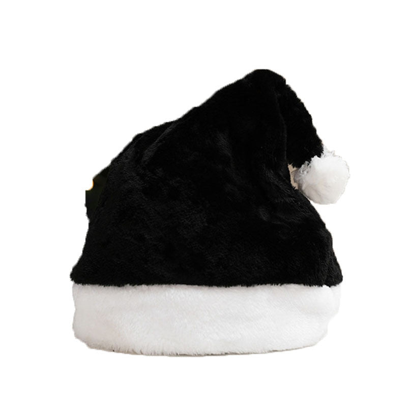 HKM-767251 Colorful Plush Cartoon Christmas Hat for Festive Celebrations