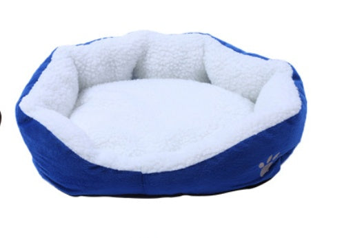 HKM-767251 Cozy Cashmere Pet Kennel for Comfort and Safety - 50cm x 40cm