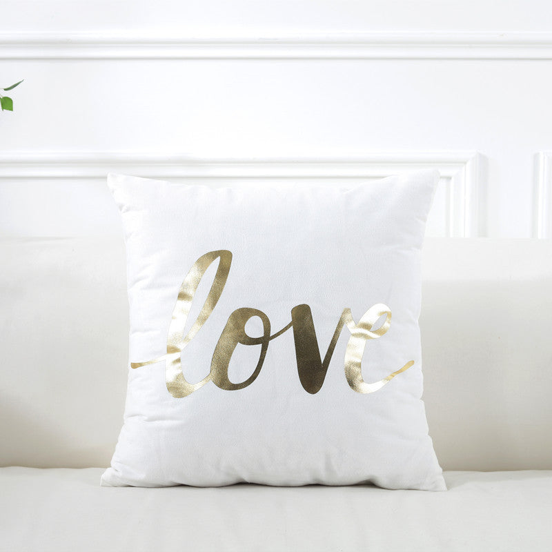 HKM-767251 Floral Pattern Super Soft Blended Cushion Cover - European Style 45x45cm