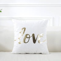 HKM-767251 Floral Pattern Super Soft Blended Cushion Cover - European Style 45x45cm
