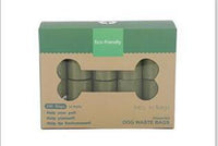 HKM-767315 Biodegradable Disposable Dog Waste Bags - 16 Rolls of 15 Bags Each, Leakproof & Durable