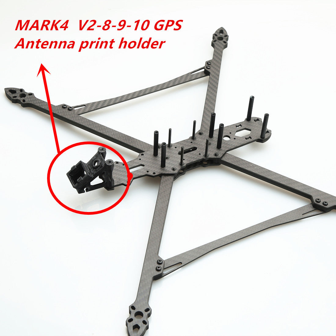 HKM-767315 GPS Seat for GPS Printing Parts - 20mm Antenna Pedestal, Plastic Base