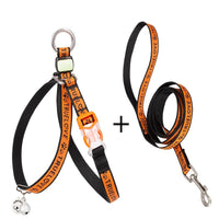 HKM-767315 Pet Cat and Small Dog Chest Strap Leash Package with Adjustable Vest and Rope