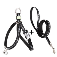 HKM-767315 Pet Cat and Small Dog Chest Strap Leash Package with Adjustable Vest and Rope