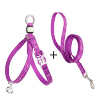 HKM-767315 Pet Cat and Small Dog Chest Strap Leash Package with Adjustable Vest and Rope