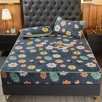 HKM-767443 Latex Full Protection Mattress Cover in Various Colors and Sizes
